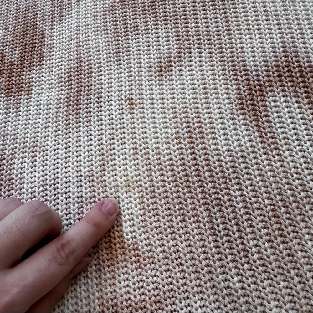 AERIE OPEN KNIT OVERSIZED SWEATER in Raw Sienna - Picture 6 of 8
